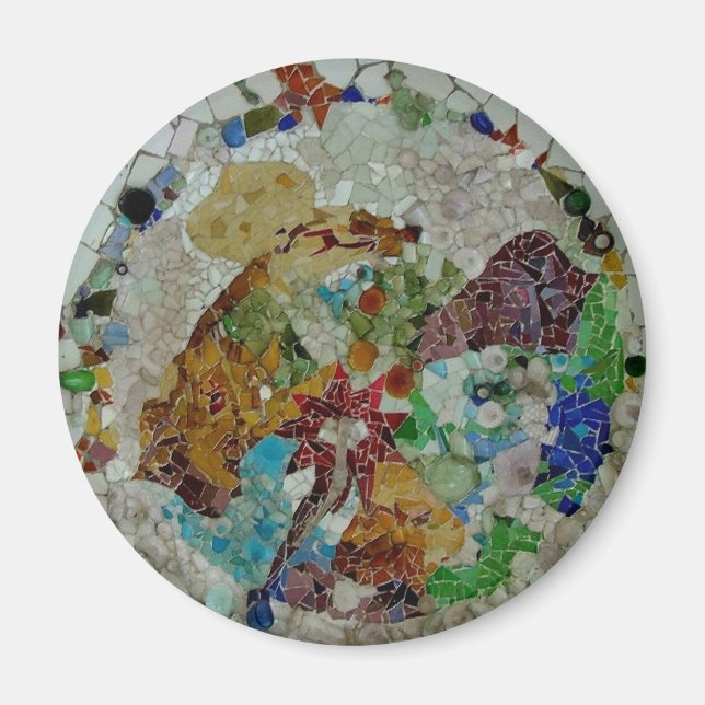Gaudi Tiles Magnet (Vorne)