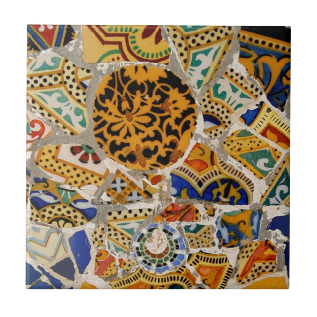 Gaudi Trencalis Fliese (Vorderseite)