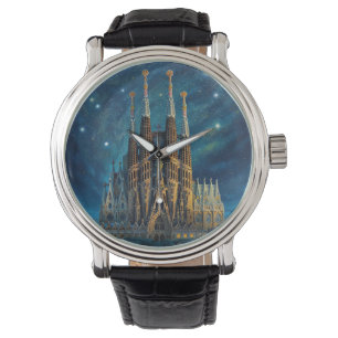 Gaudis Starry Dream Barcelona Sagrada Familia Armbanduhr