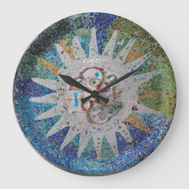 Gaudi's Watch Große Wanduhr (Vorderseite)