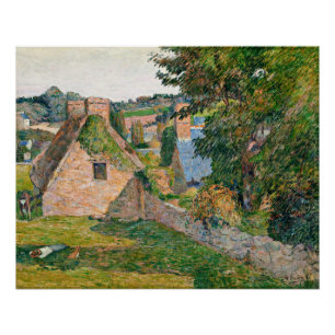 Gauguin - Das Feld der Leinwand von Derout-Lollich Poster