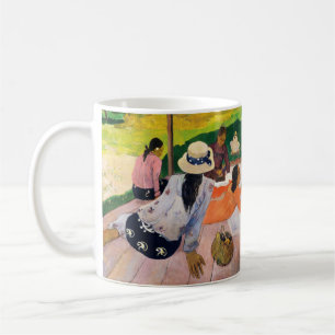 Gauguin Die Siesta Vintage Tahitian Kunstposter Kaffeetasse