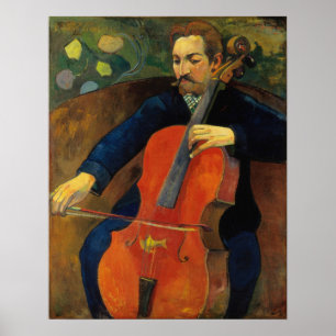 Gauguin - Die Violine-Cellist Upaupa Poster