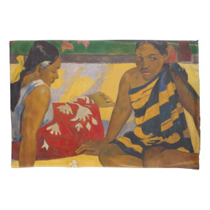 Gauguin Französisch-Polynesien Tahiti Frauen Maler Kissenbezug