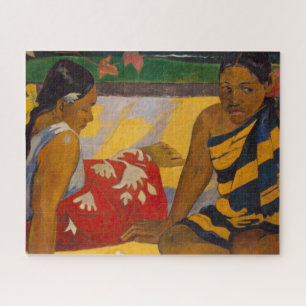 Gauguin Französisch Polynesien Tahiti Frauen Maler Puzzle