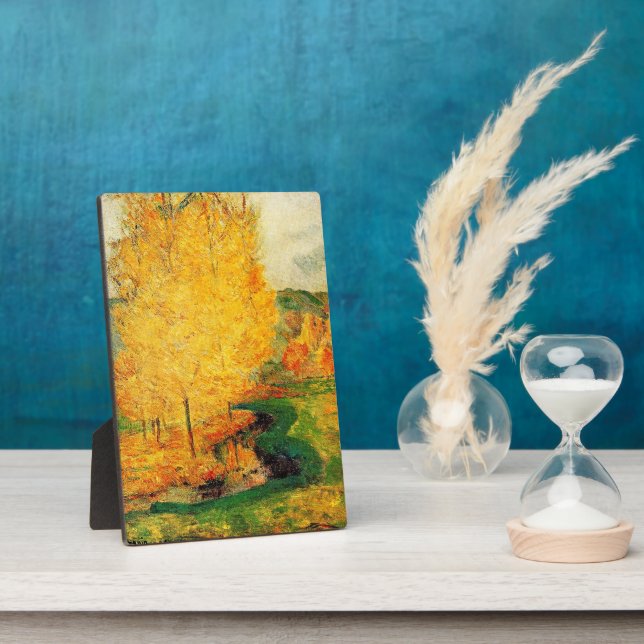 Gauguin - Im Herbst, Fotoplatte (Seite)