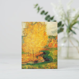 Gauguin - Im Herbst, Postkarte