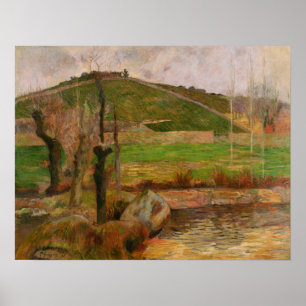 Gauguin - Landschaft in der Nähe von Pont-Aven 188 Poster
