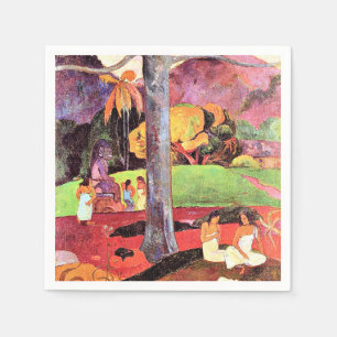 Gauguin - Olden Times, 1892, Tahiti Serviette