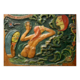 Gauguin: Tahiti-Schnitzen