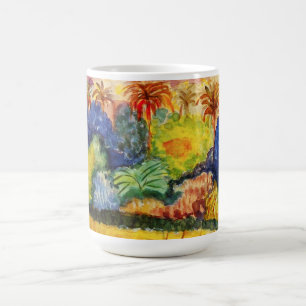 Gauguin Tahitian LandschaftsTasse Kaffeetasse