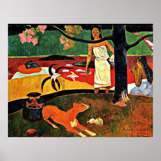 Gauguin - Tahitian Pastorale Poster (Vorne)