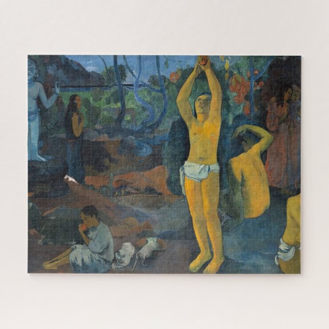 Gauguin Tahitian Women Woher kommen wir? Puzzle (Horizontal)