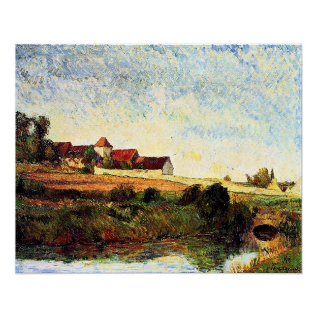 Gauguin - The Farm in Grue, Poster (Vorderseite)