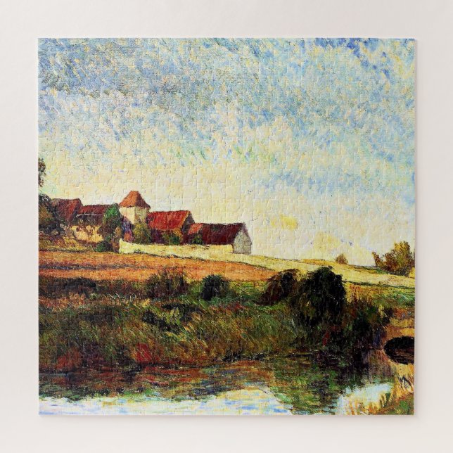 Gauguin - The Farm in Grue, Puzzle (Vertikal)