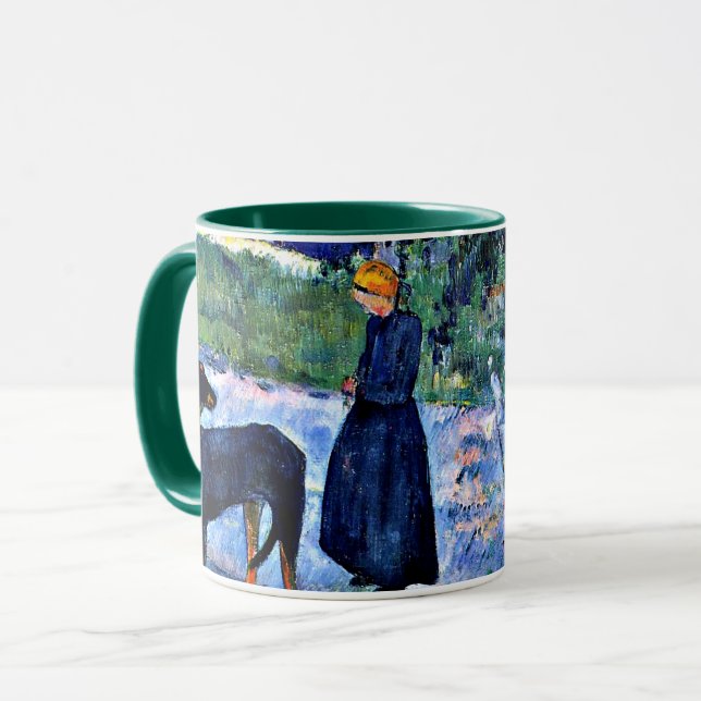 Gauguin - Unter den Lilien Tasse (Vorderseite Links)