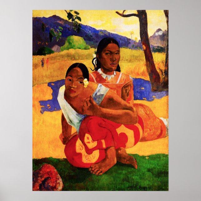 Gauguin When Are You Getting Married Poster (Vorne)