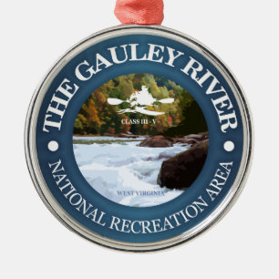 Gauley Fluss (c) Ornament Aus Metall