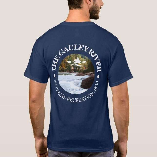 Gauley River (c) T-Shirt (Rückseite)