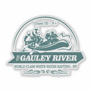 Gauley River (Rafting2) Aufkleber
