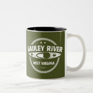 Gauley River, West Virginia Zweifarbige Tasse
