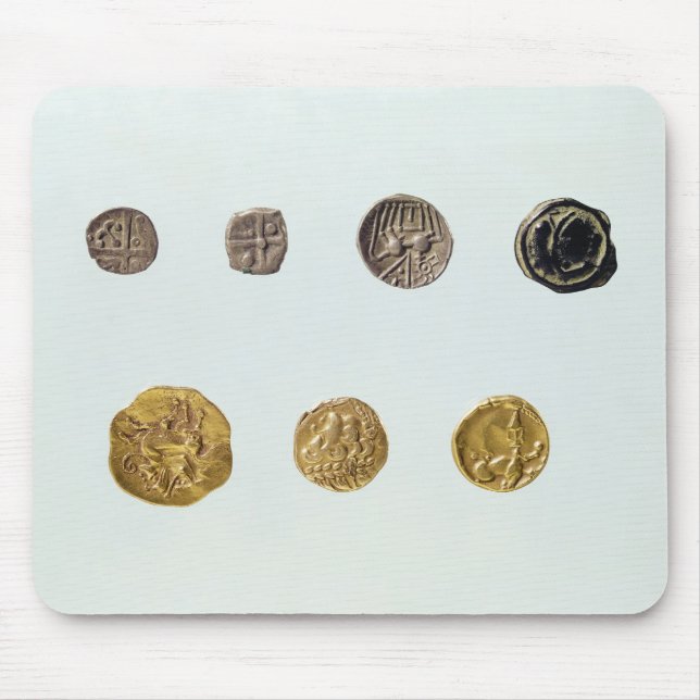 Gaulish Münzen, c.750-0 BC Mousepad (Vorne)
