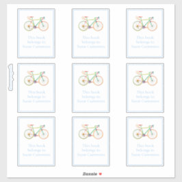 Gaurdian Bike mit blauem Buchzeichen Aufkleber