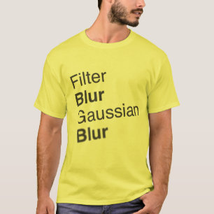 Gaußsche Unschärfe T-Shirt