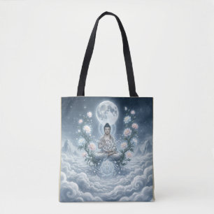 Gautam Buddh Meditation Art Tote Bag - Friedvoller