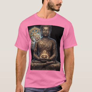 Gautam Buddh Meditative Art T-Shirt   Dhamma-Erbe