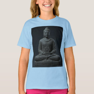 Gautam Buddh Meditatives Kinder-T-Shirt   Dhamma-K T-Shirt