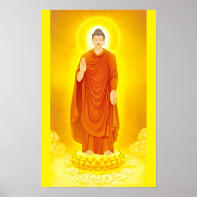 Gautama Buddha 01 Poster (Vorne)