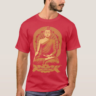 Gautama Buddha Meditation Kaffee T-Shirt
