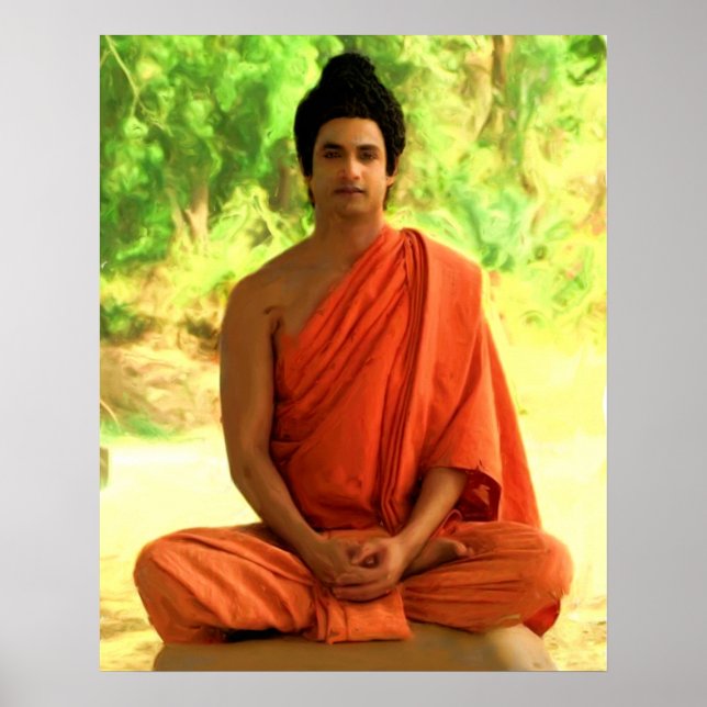 Gautama Buddha Poster (Vorne)