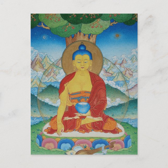 Gautama Buddha Postkarte (Vorderseite)
