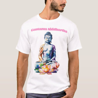 Gautama Siddhartha Statue T-Shirt