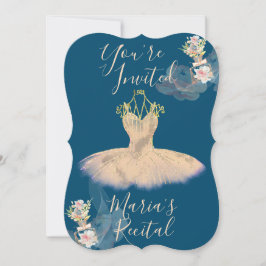 Gauzy Rose Gold Ballerina Dress Parfüm Einladung