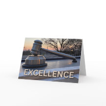 Gavel Statue - Exzellenz