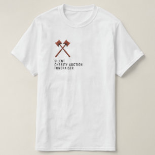 Gavels-Logo, Veranstaltung der stillen Wohltätigke T-Shirt