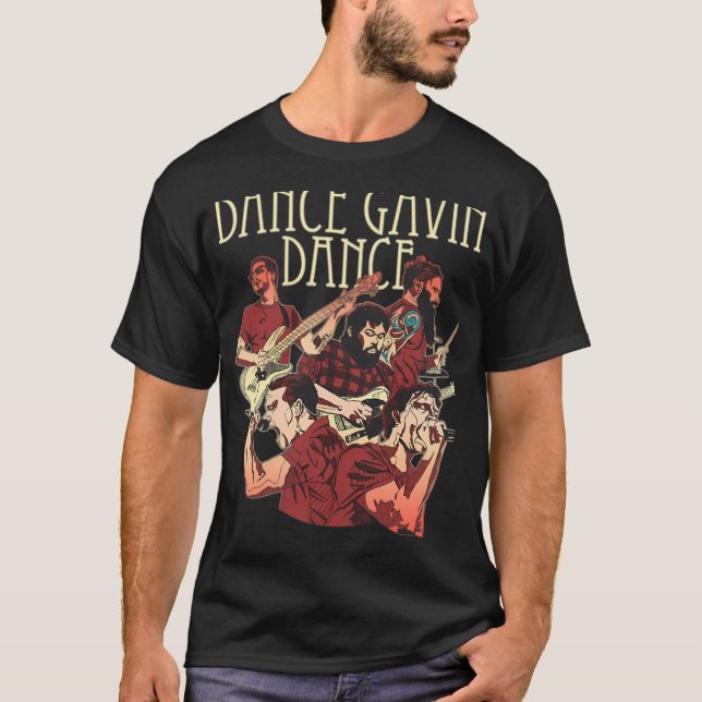 Gavin Dance Gruppe T-Shirt (Vorderseite)