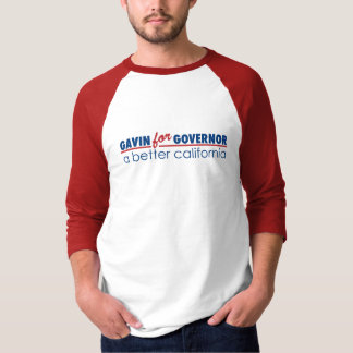 Gavin für Gouverneur T-Shirt