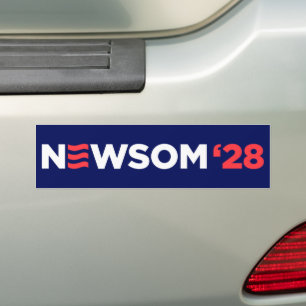 Gavin Newsom 2028 Autoaufkleber
