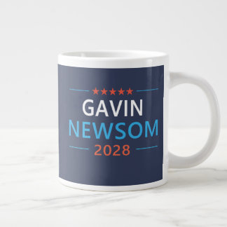 Gavin Newsom 2028 für den Präsidenten Jumbo-Tasse