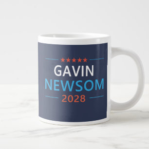 Gavin Newsom 2028 Für Präsident Jumbo-Tasse