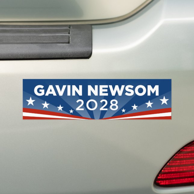 Gavin Newsom Autoaufkleber (Auf Auto)