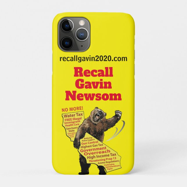 Gavin Newsom Case-Mate iPhone Hülle (Rückseite)