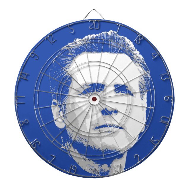 GAVIN NEWSOM DARTSCHEIBE (vorne)