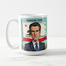 Gavin Newsom für den Präsidenten Politisch