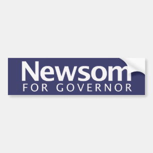 Gavin Newsom für Gouverneur-Autoaufkleber Autoaufkleber