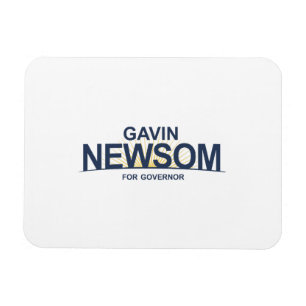 Gavin Newsom für Gouverneur Magnet